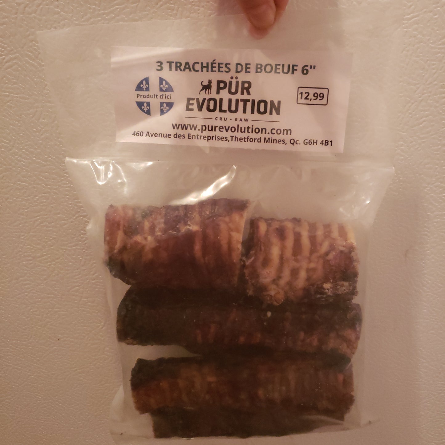 Trachées de boeuf déshydratées - Pur Évolution
