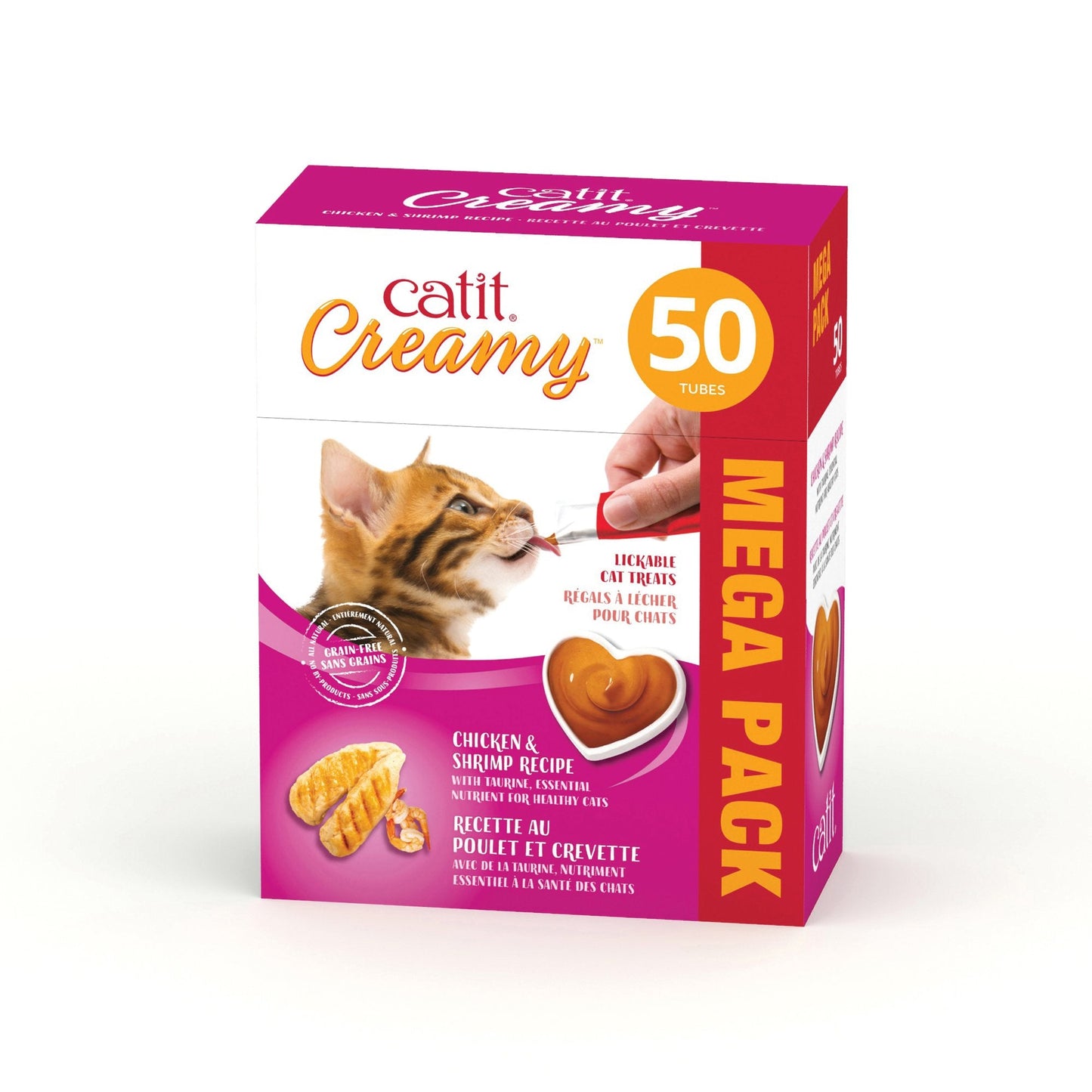 LIQUIDATION Régal Creamy au poulet et crevettes - Catit