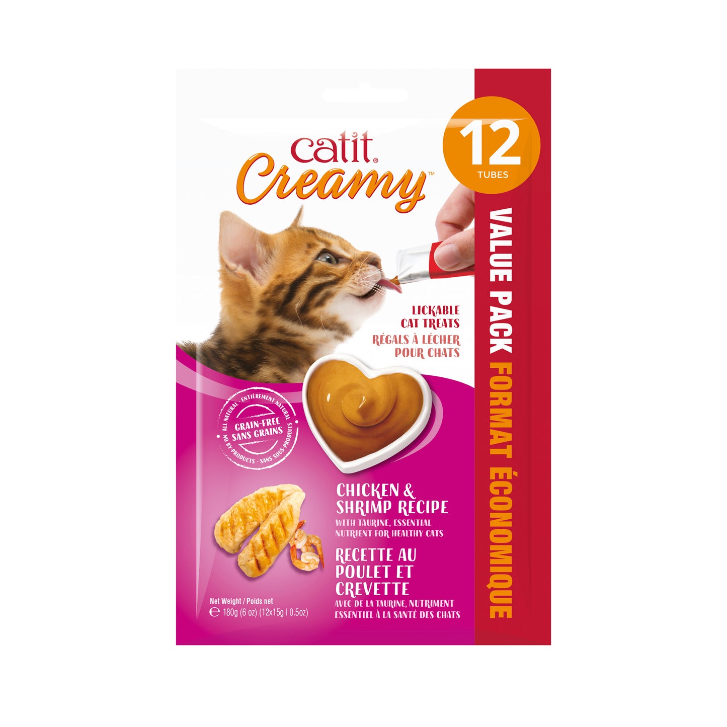 Régal Creamy au poulet et crevettes - Catit