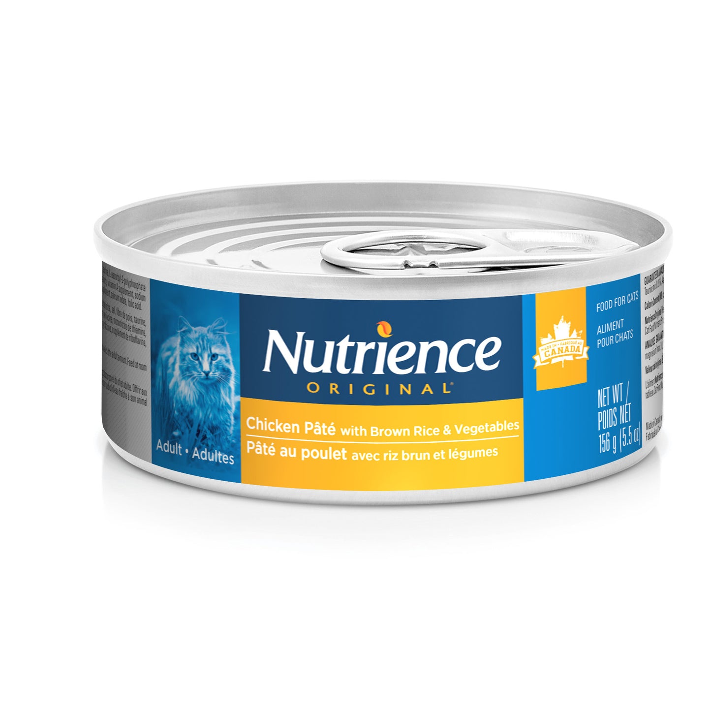 Formule Pâté au Poulet avec riz brun et légumes pour chat - Nutrience Original
