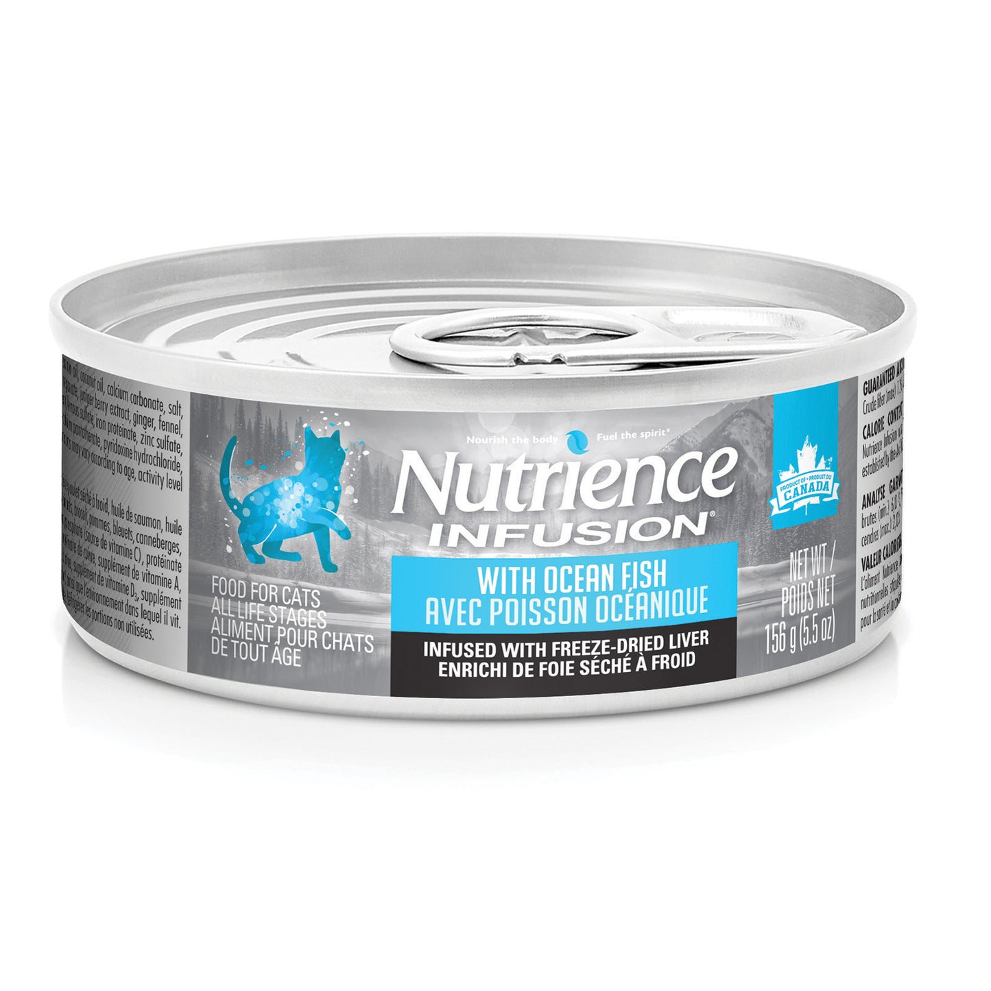 Formule Poisson océanique pour chat - Nutrience Infusion