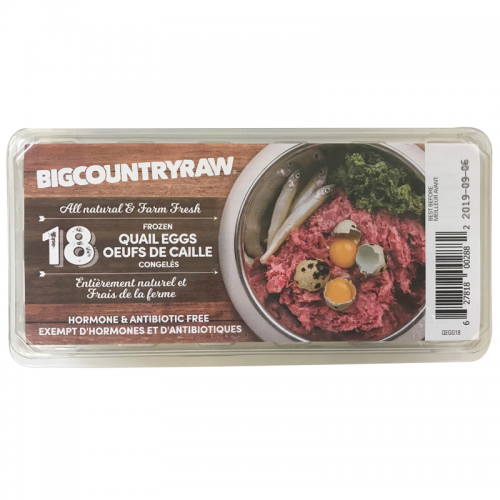 LIQUIDATION Oeufs de cailles - Big Country Raw