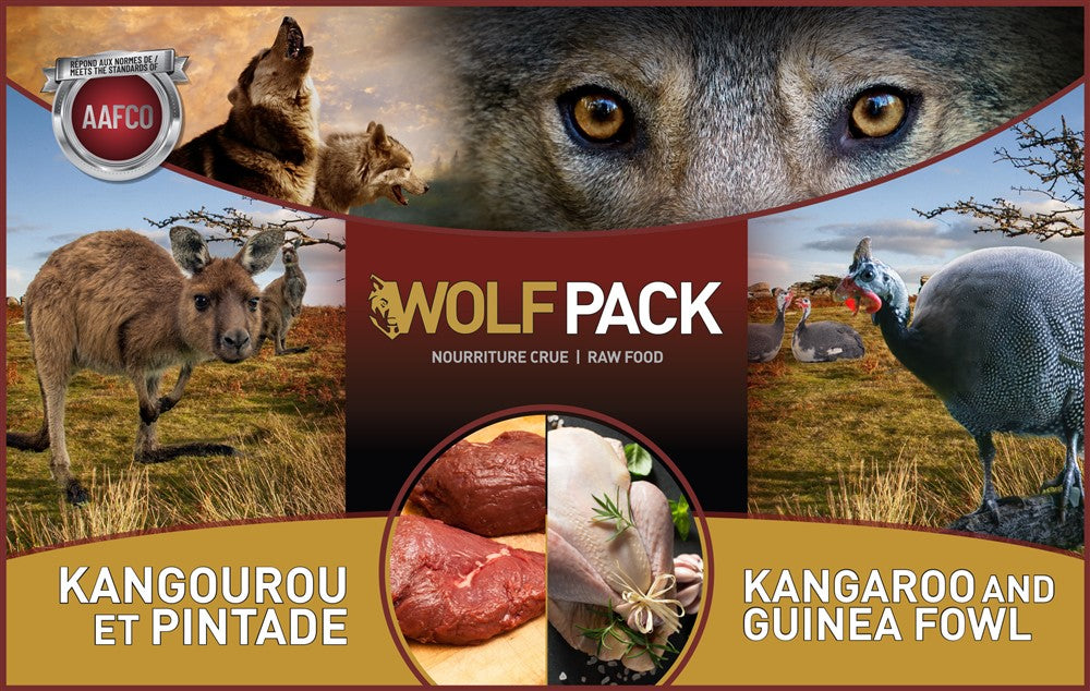Recette Kangourou et Pintade - WolfPack