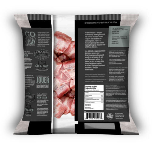 LIQUIDATION Côtes de porc - Big Country Raw