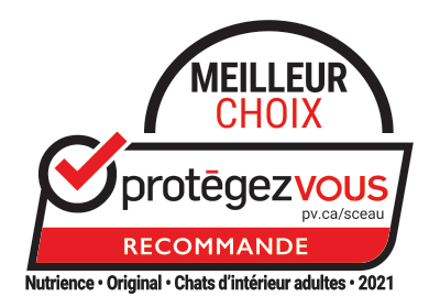 Formule Chats d'intérieur adulte, poulet et riz brun - Nutrience Original