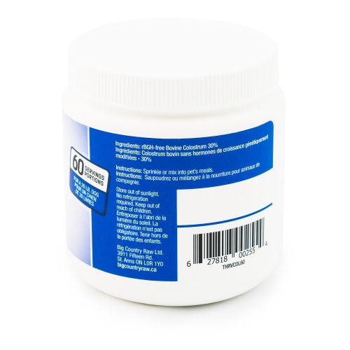 Poudre de Colostrum Bovin - Thrive