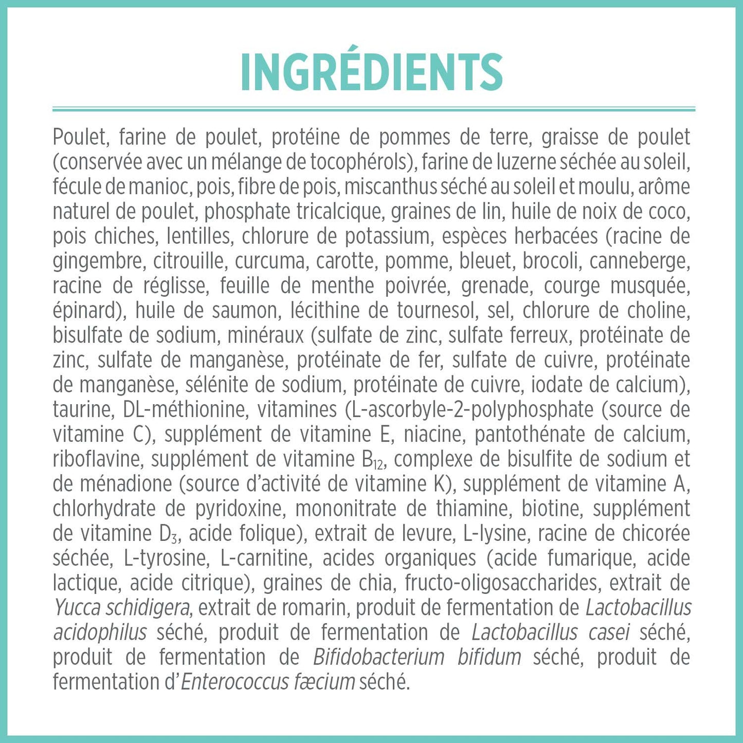 Formule soins dentaires pour chat - Nutrience Care