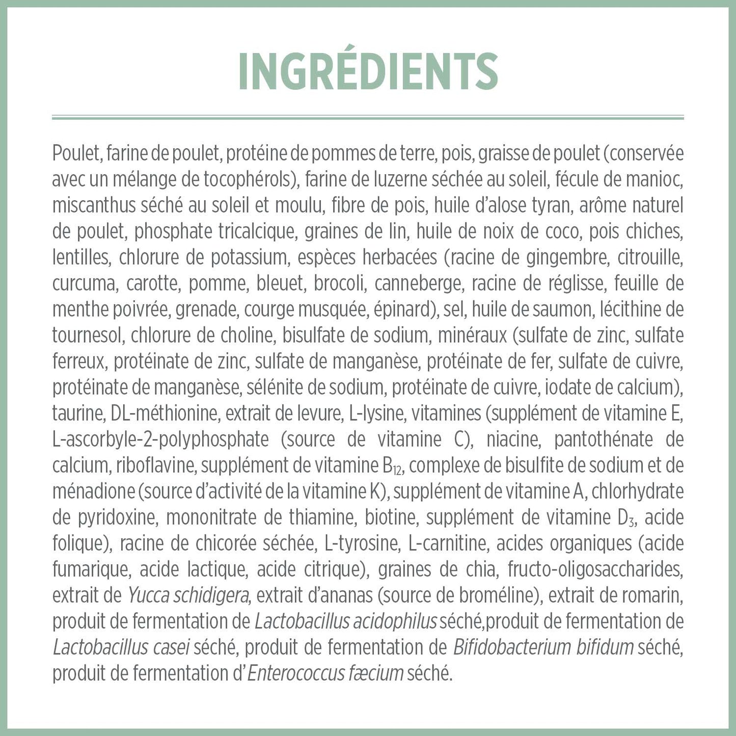 Formule Contrôle des boules de poils pour chat - Nutrience Care