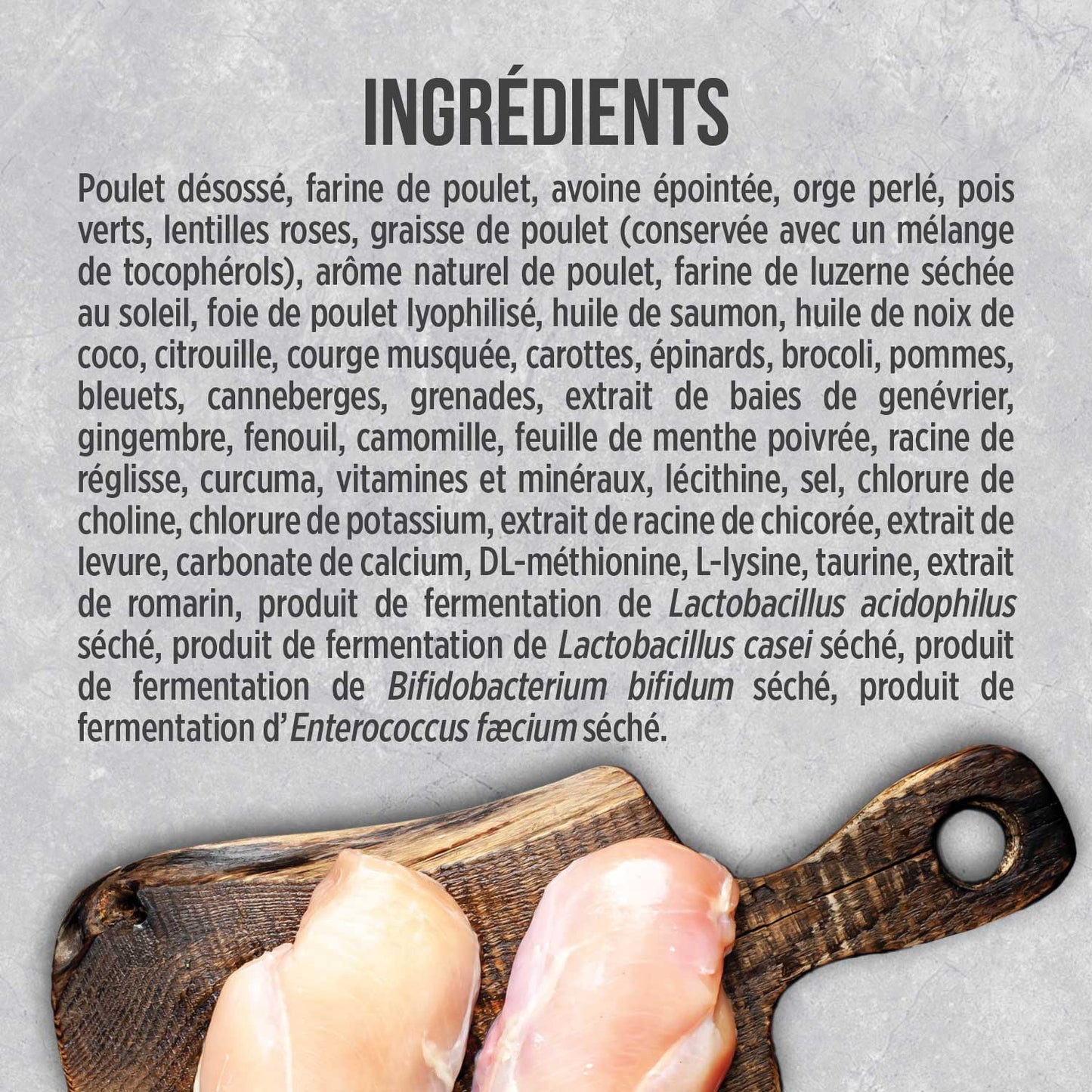 Formule Chatons en santé, poulet - Nutrience Infusion