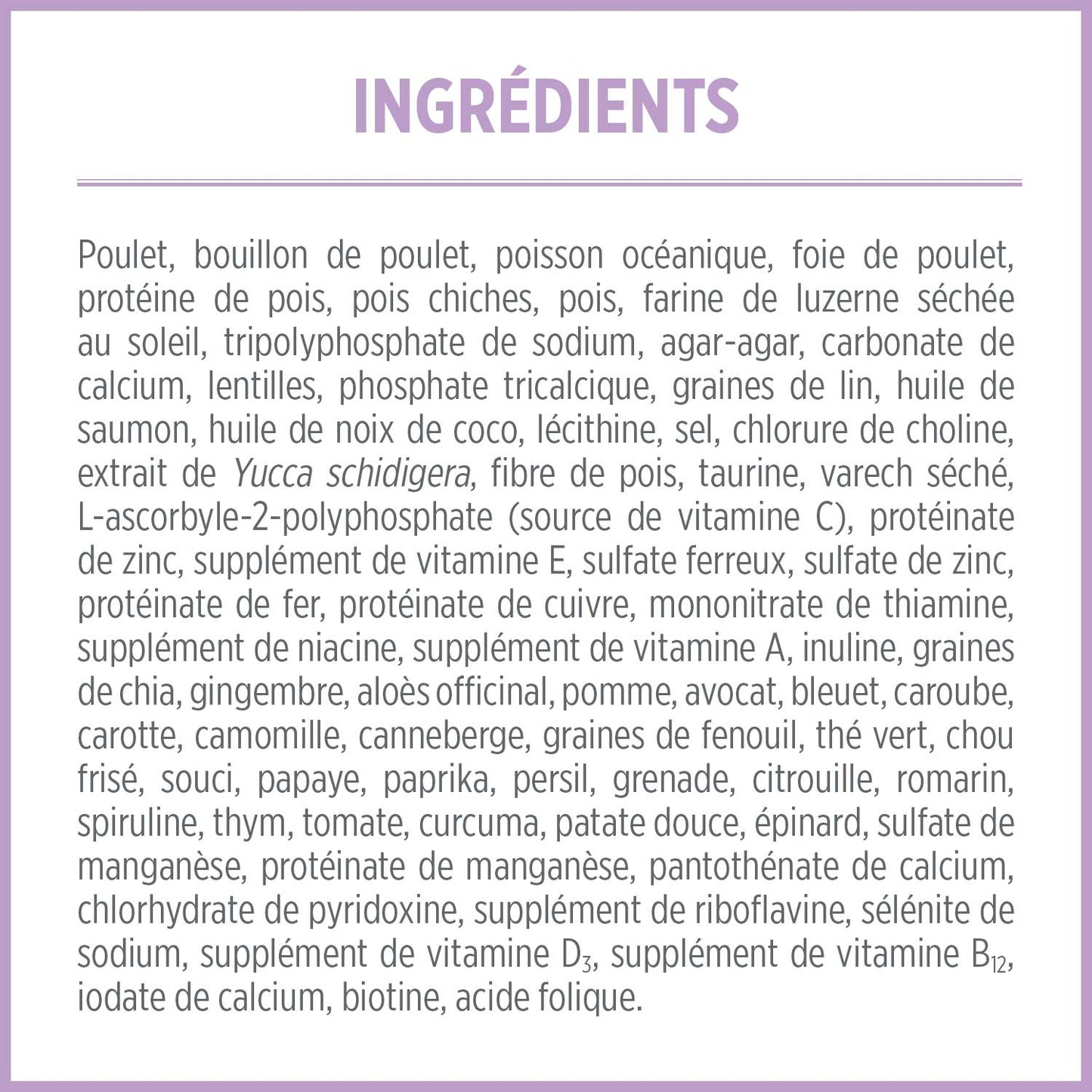 Formule contrôle du poids pour chat - Nutrience Care