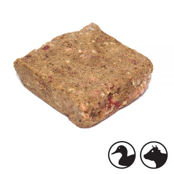 Recette Canard et Boeuf pour Chat - Alpha Dog