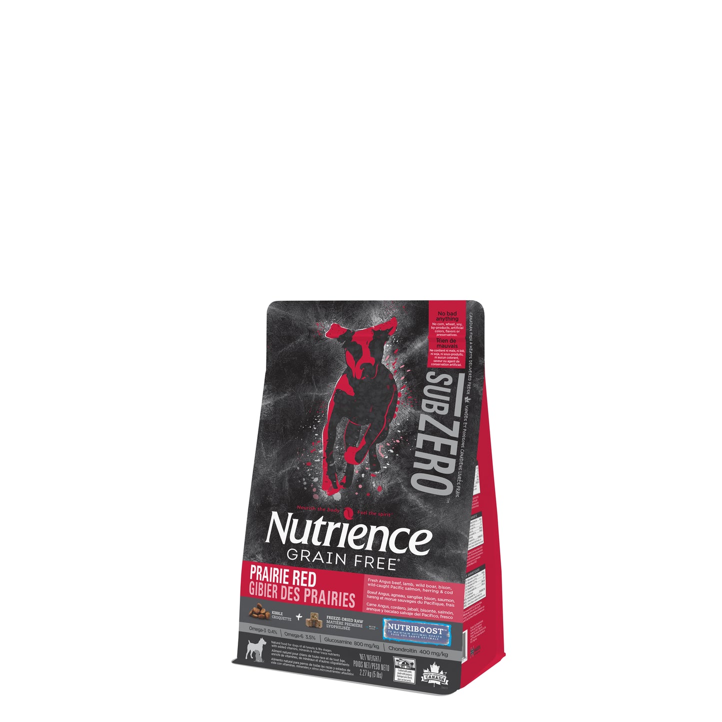 Formule Gibiers des praires pour chien - Nutrience SubZero