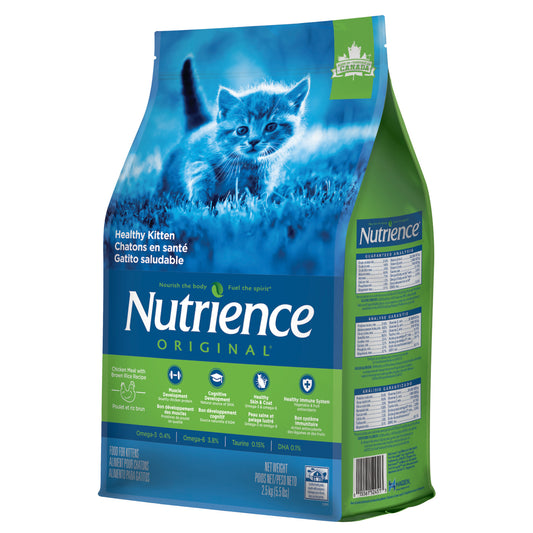 Formule Chatons en santé Poulet et riz brun - Nutrience Original