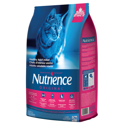 Formule Chats d'intérieur adulte, poulet et riz brun - Nutrience Original