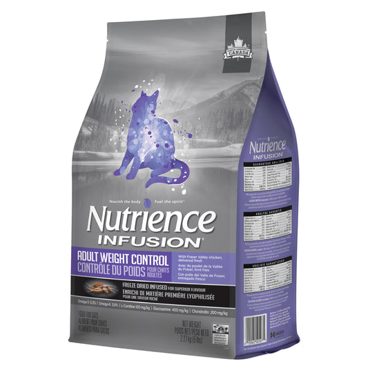 Formule contrôle du poids, poulet pour chat - Nutrience Infusion