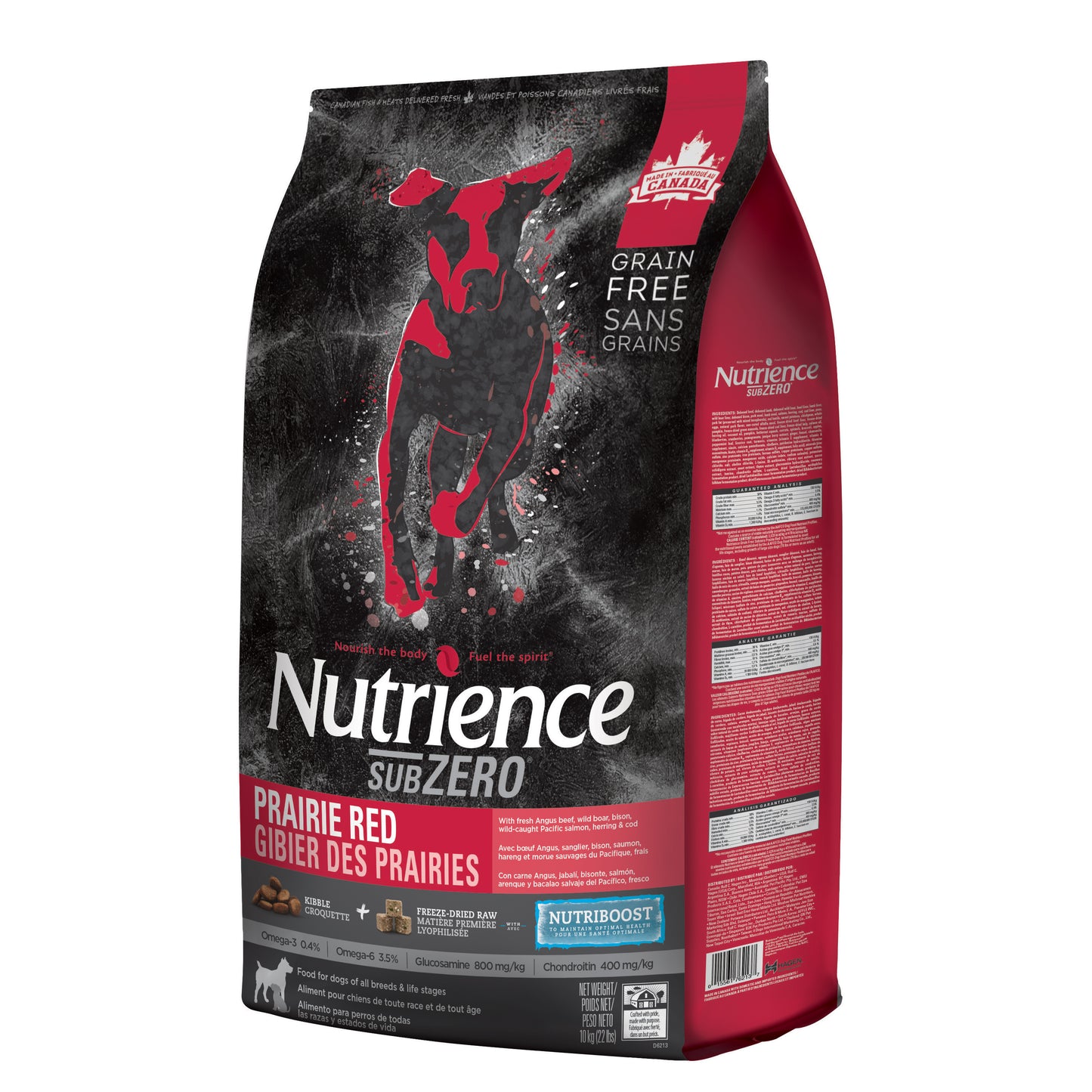 Formule Gibiers des praires pour chien - Nutrience SubZero