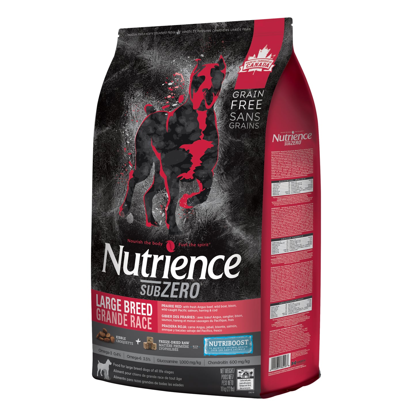 Formule Gibiers des praires pour chien - Nutrience SubZero