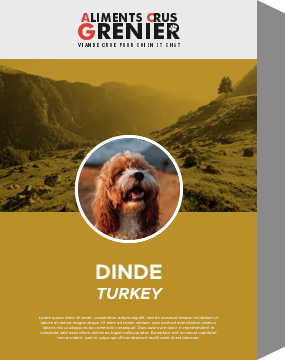 Recette Seulement Dinde - Aliments Crus Grenier