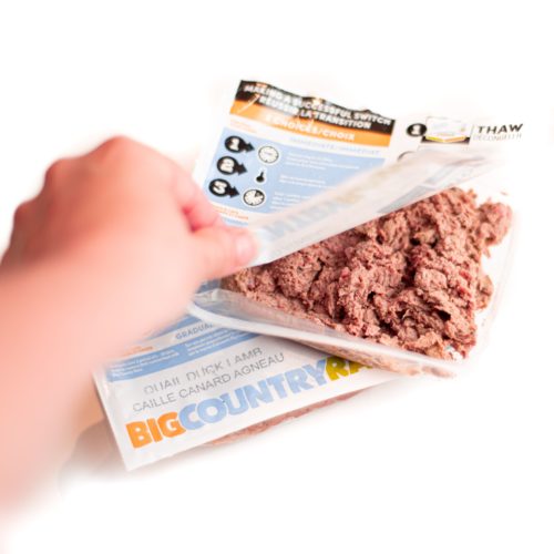 Fare Game - Recette Canard, caille et agneau - Big Country Raw