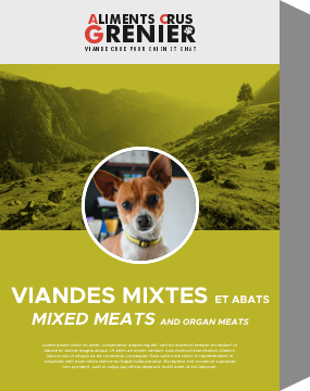 Recette Viande mixtes et abats - Aliments Crus Grenier