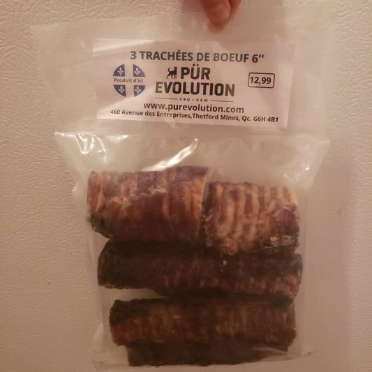Trachées de boeuf déshydratées - Pur Évolution
