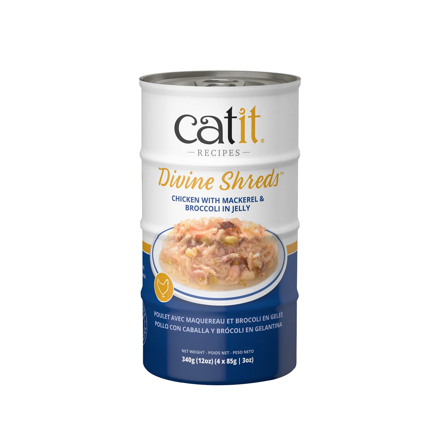 Formule Poulet (assortiment) - Catit Divine Shreds