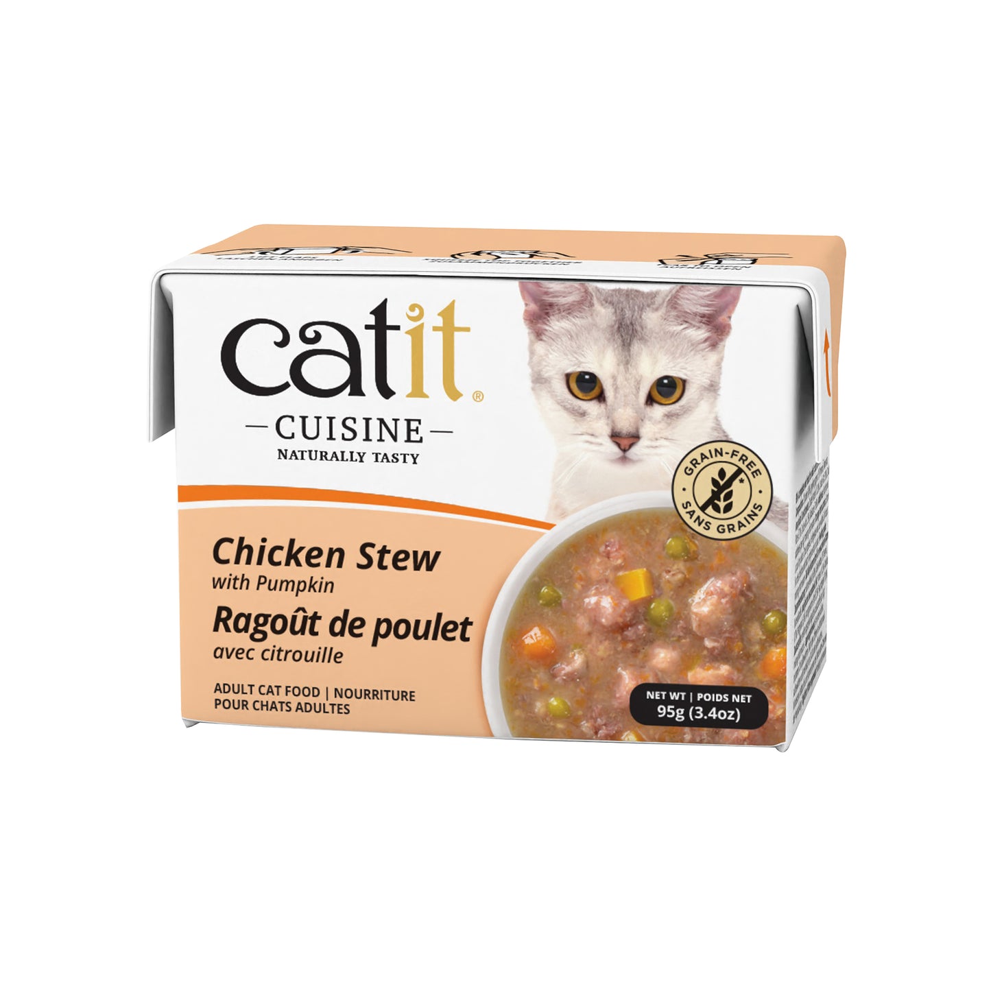 Formule Ragoût de poulet avec citrouille - Catit Cuisine