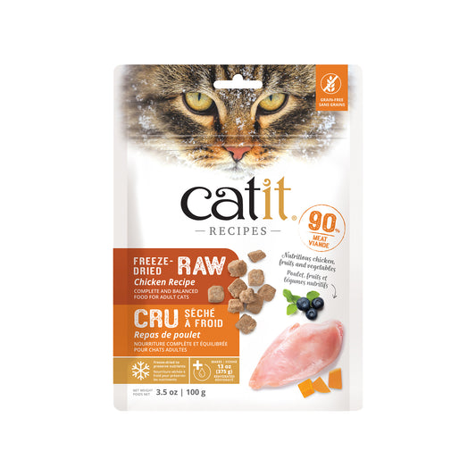 Nourriture Cru séché à froid au poulet - Catit