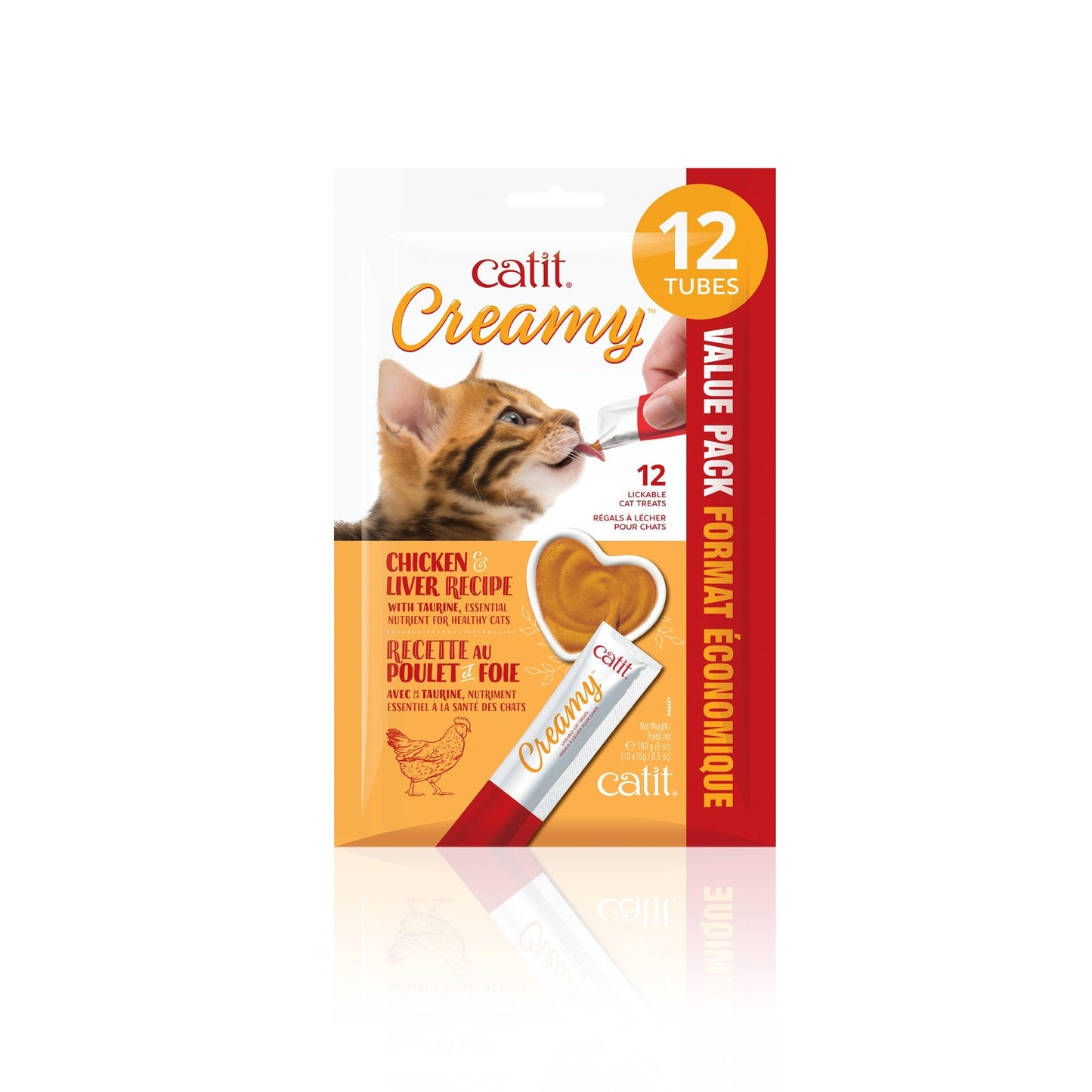 LIQUIDATION Régal Creamy au poulet et foie - Catit