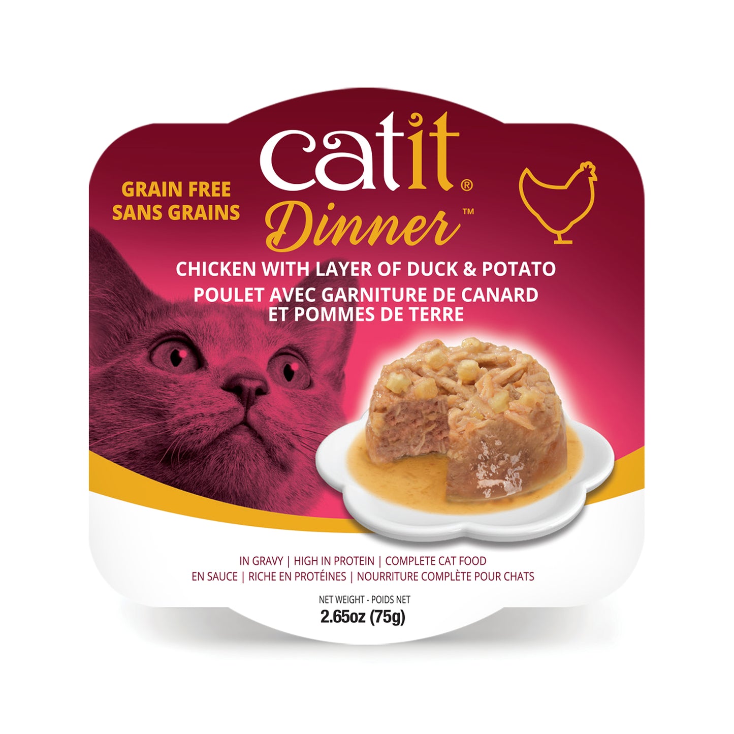 Formule Poulet, canard et pommes de terre - Catit Dinner