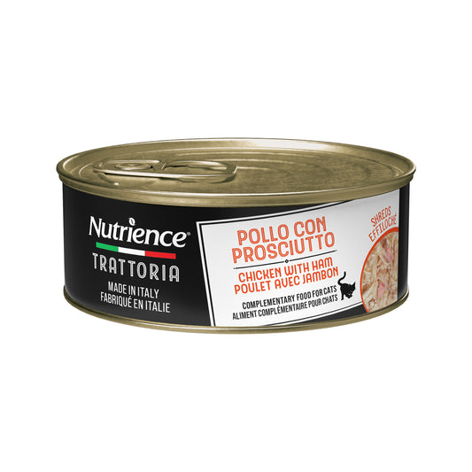 Formule Poulet avec Jambon effiloché pour chat - Nutrience Trattoria