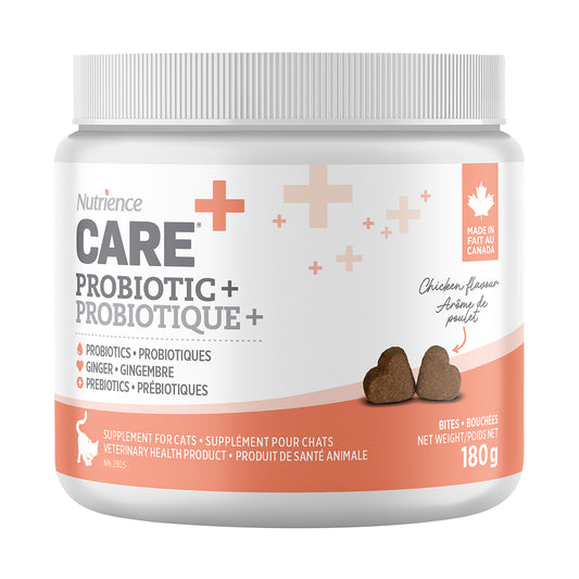 Supplément probiotique+ pour chat - Nutrience Care
