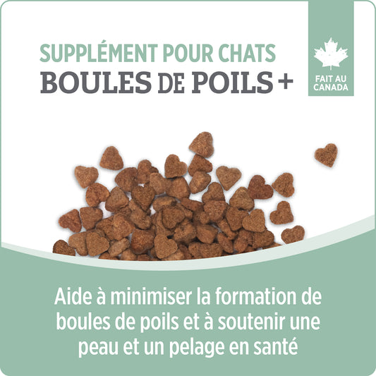 Supplément boules de poils+ pour chat - Nutrience Care