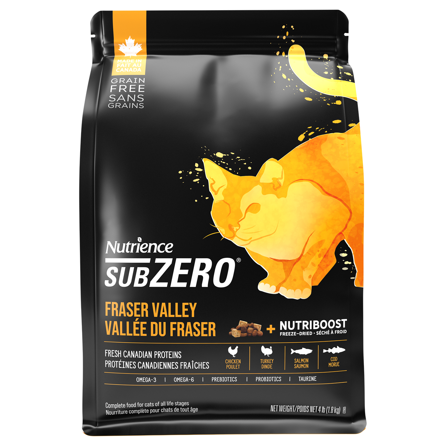 Formule Vallée du Fraser pour chat - Nutrience SubZero
