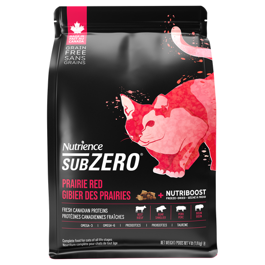 Formule Gibiers des praires pour chat - Nutrience SubZero