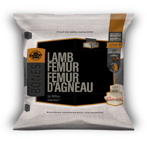 LIQUIDATION Fémur d'agneau - Big Country Raw