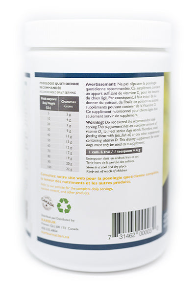 LIQUIDATION Supplément chien âgés - Karbur