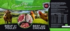 Recette Boeuf et Poulet - Canipro