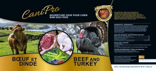 Recette Boeuf et Dinde Suprême - Canipro