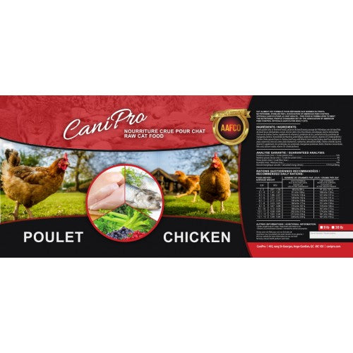 Recette Félin Poulet -Canipro
