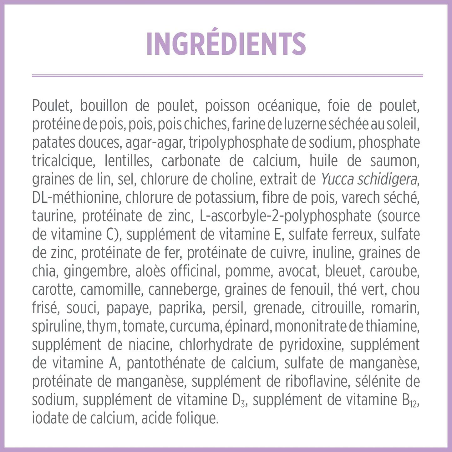 Formule contrôle du poids pour chien - Nutrience Care