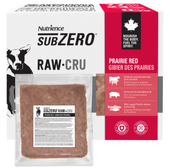 Recette Gibiers des prairies - Nutrience SubZero Cru
