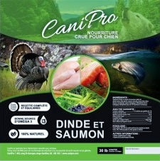Recette Dinde et Saumon - Canipro