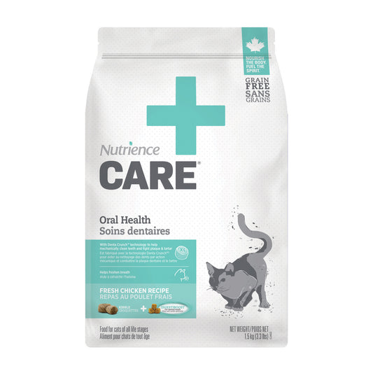 Formule soins dentaires pour chat - Nutrience Care