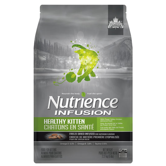 Formule Chatons en santé, poulet - Nutrience Infusion