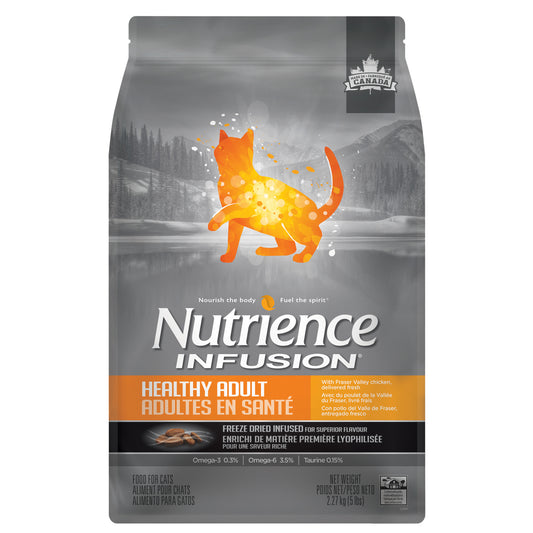 Formule chats adultes en santé, poulet - Nutrience Infusion