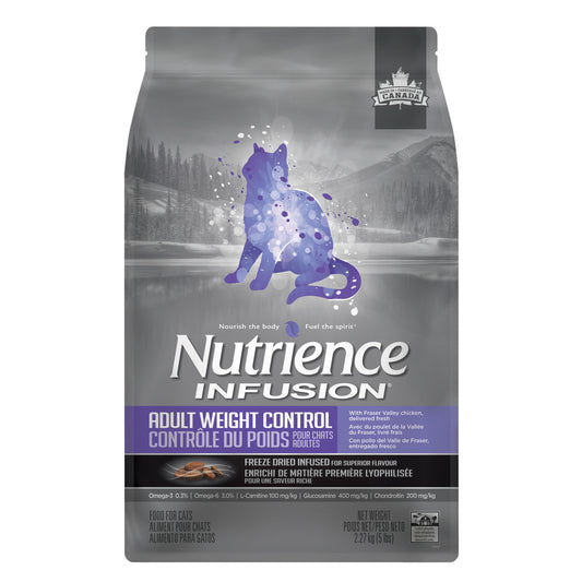 Formule contrôle du poids, poulet pour chat - Nutrience Infusion