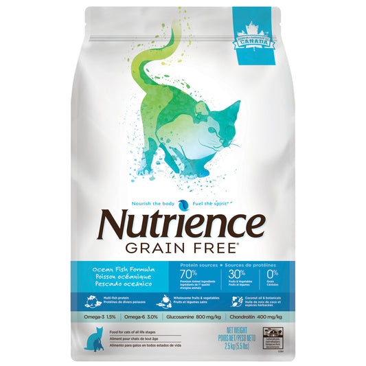 Formule Poisson Océanique pour chat - Nutrience sans grains