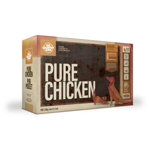 Recette Pur Poulet - Big Country Raw