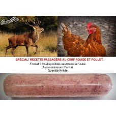 Recette Cerf et Poulet 5 lbs - Canipro